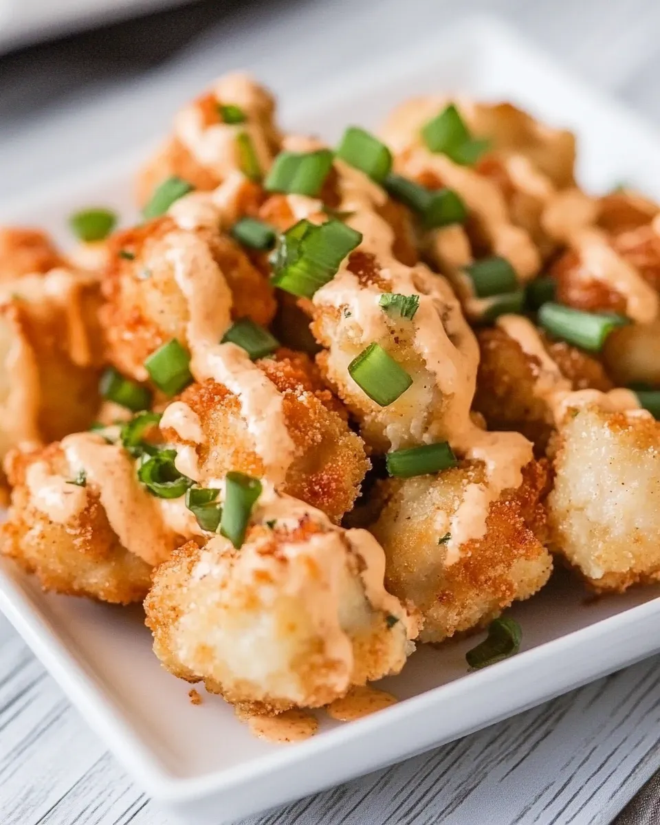 Easy Air Fryer Bang Bang Chicken food shot
