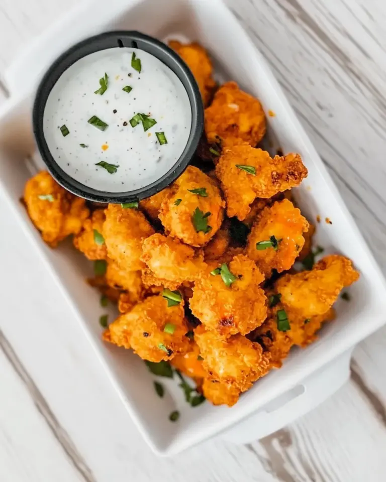 Homemade Air Fryer Buffalo Chicken Nuggets photo