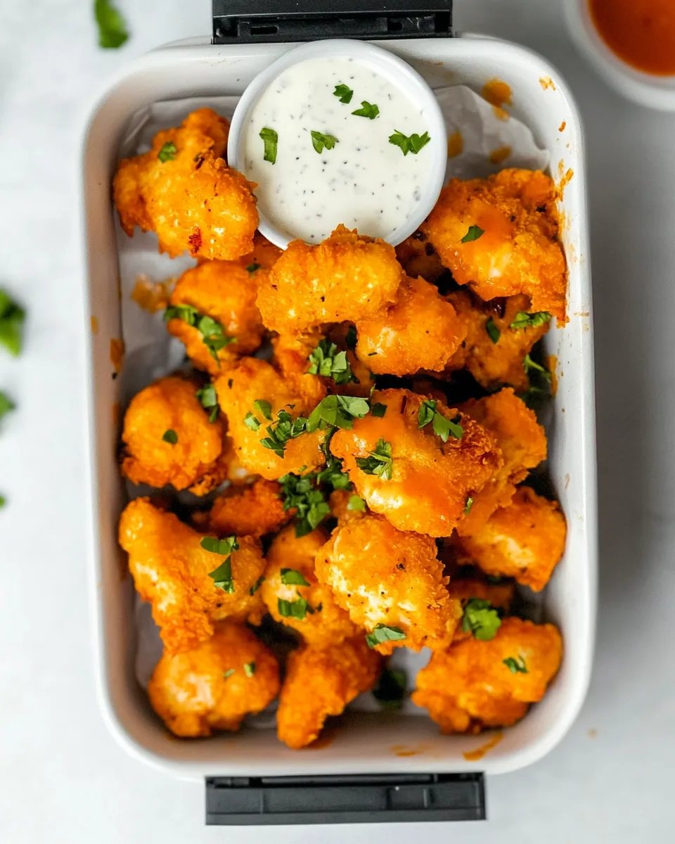 Classic Air Fryer Buffalo Chicken Nuggets image