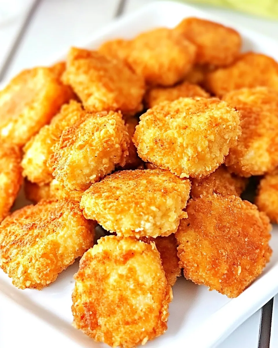 Quick Air Fryer Frozen Chicken Nuggets recipe shot