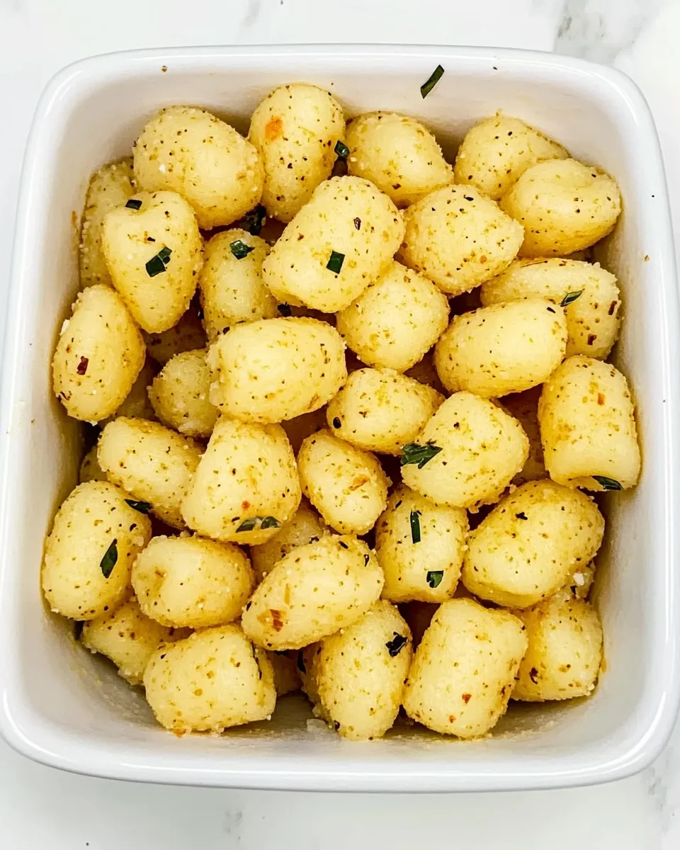 Homemade Air Fryer Gnocchi recipe photo