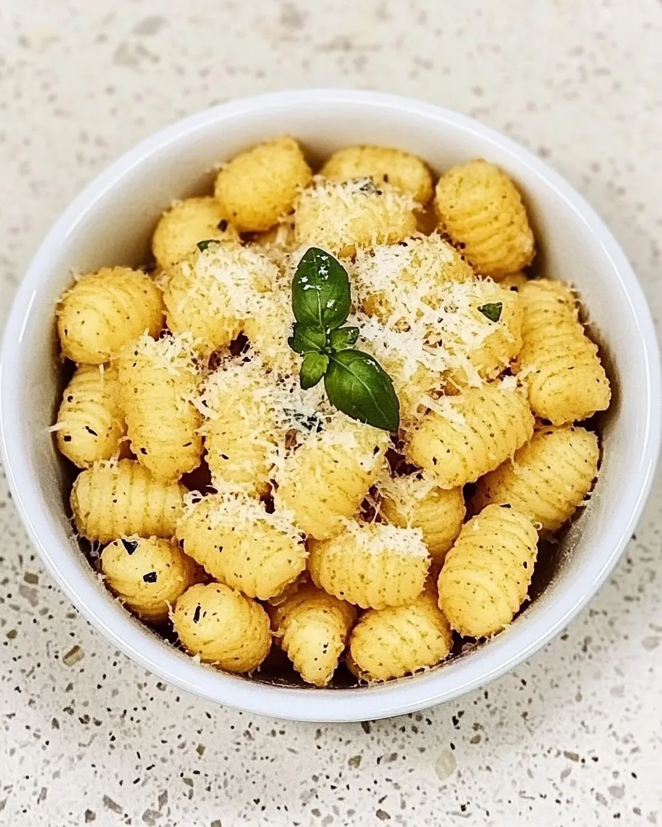 Quick Air Fryer Gnocchi shot
