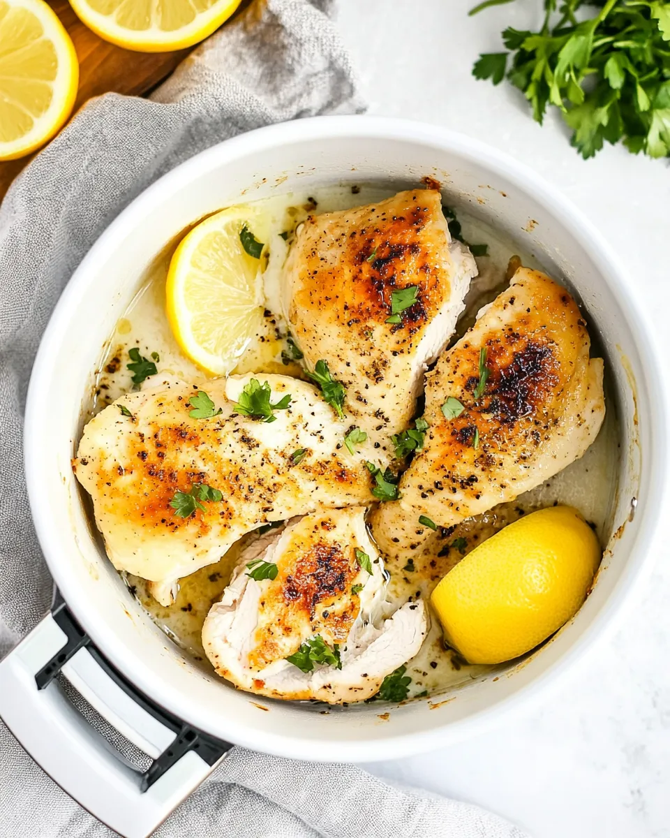 Classic Air Fryer Lemon Chicken image