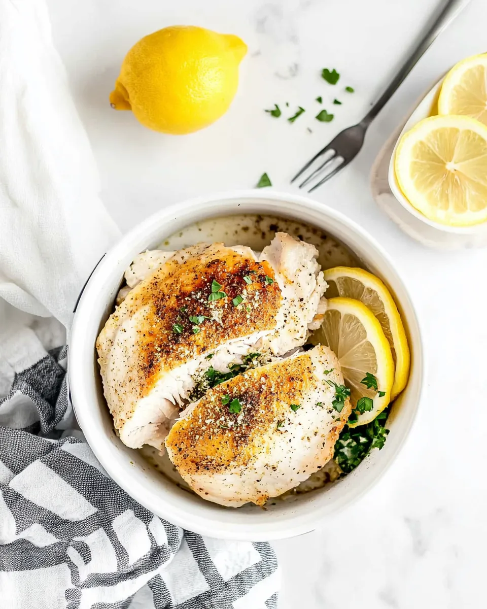 Easy Air Fryer Lemon Chicken recipe photo