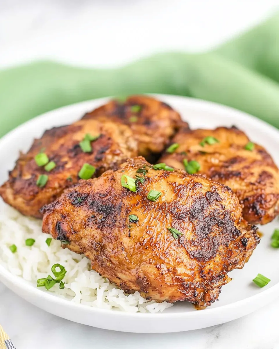 Savory Air Fryer Lemongrass Chicken shot