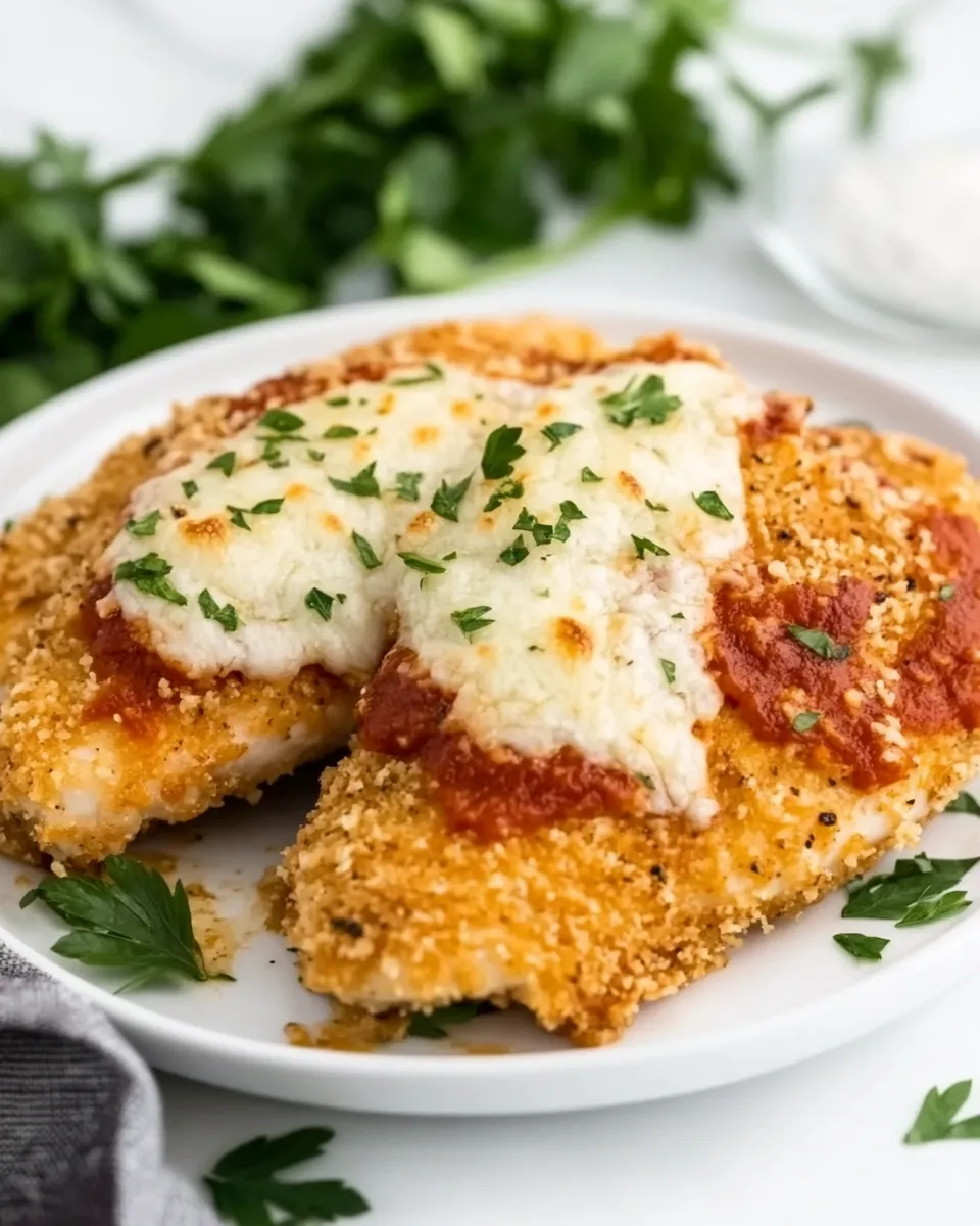 Delicious Air Fryer Parmesan Crusted Chicken image