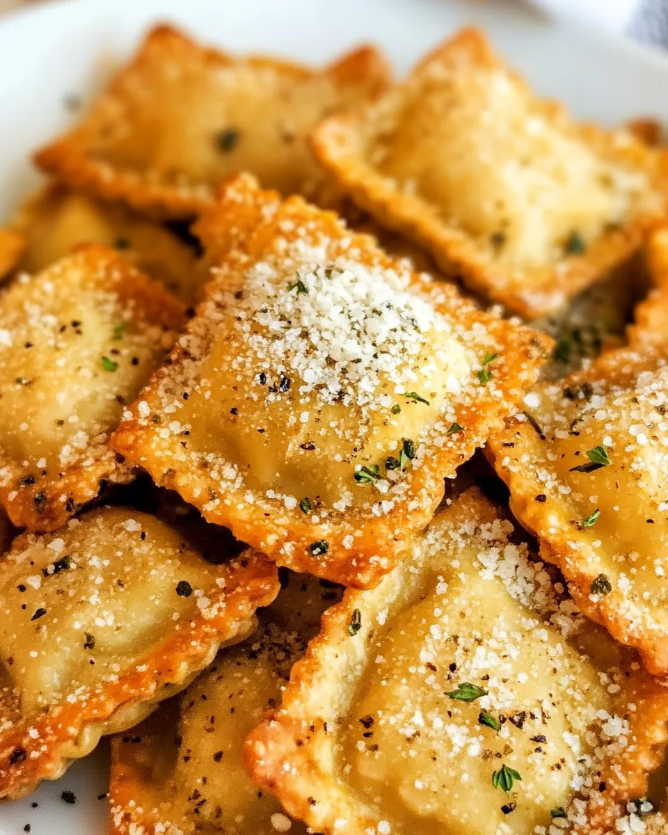 Healthy Air Fryer Ravioli recipe photo
