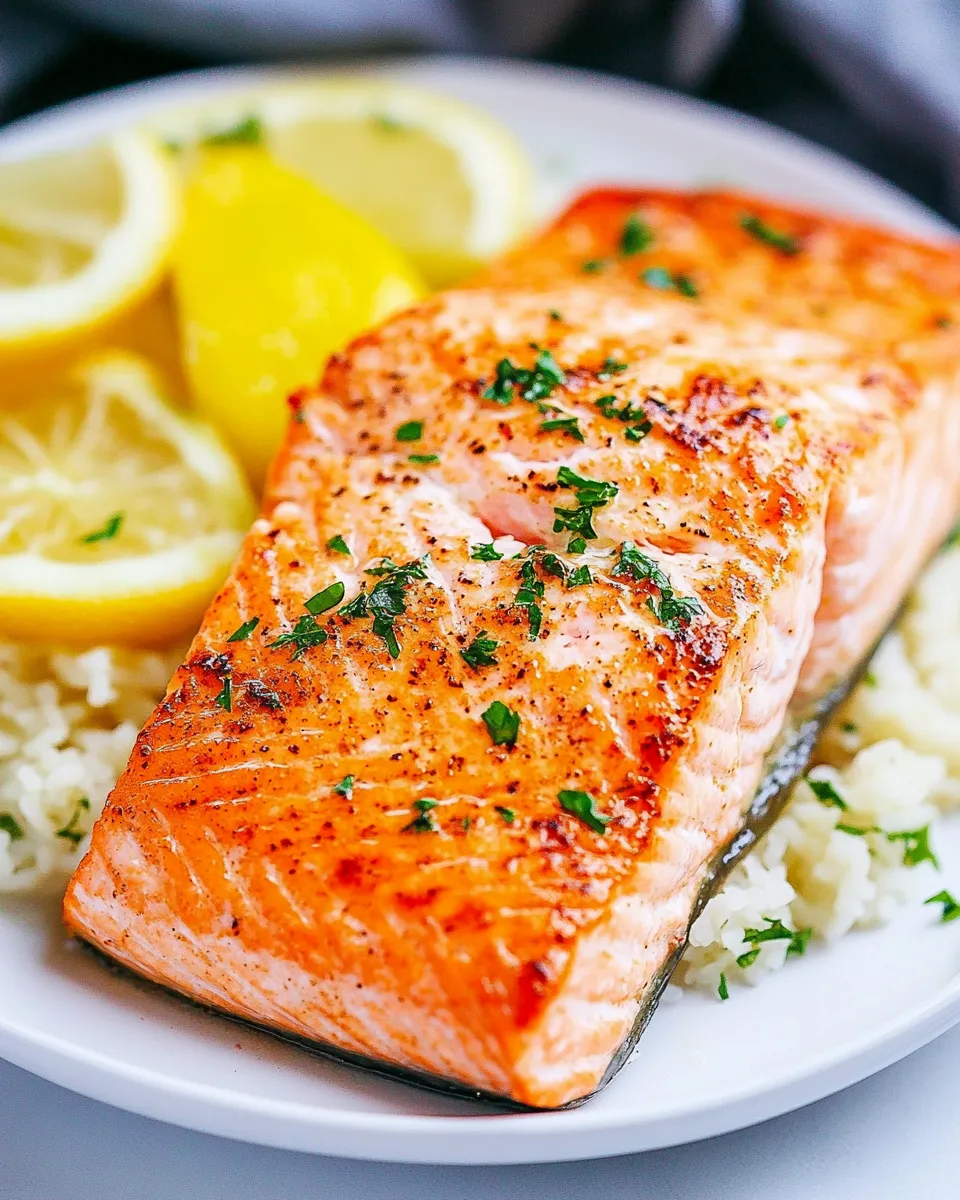 Homemade Air Fryer Salmon Recipe photo