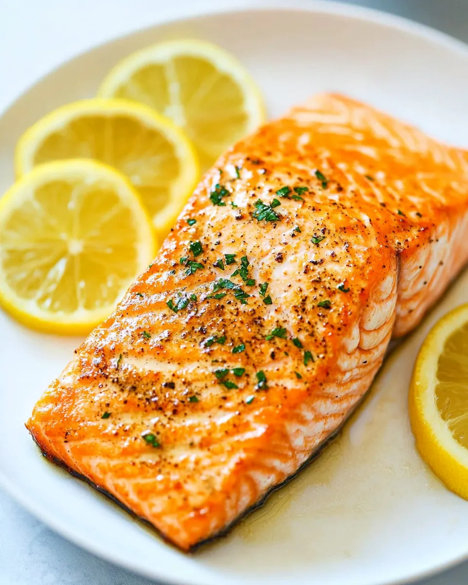 Delicious Air Fryer Salmon Recipe dish photo