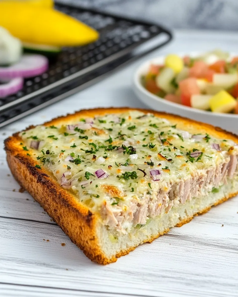 Classic Air Fryer Tuna Melt dish photo