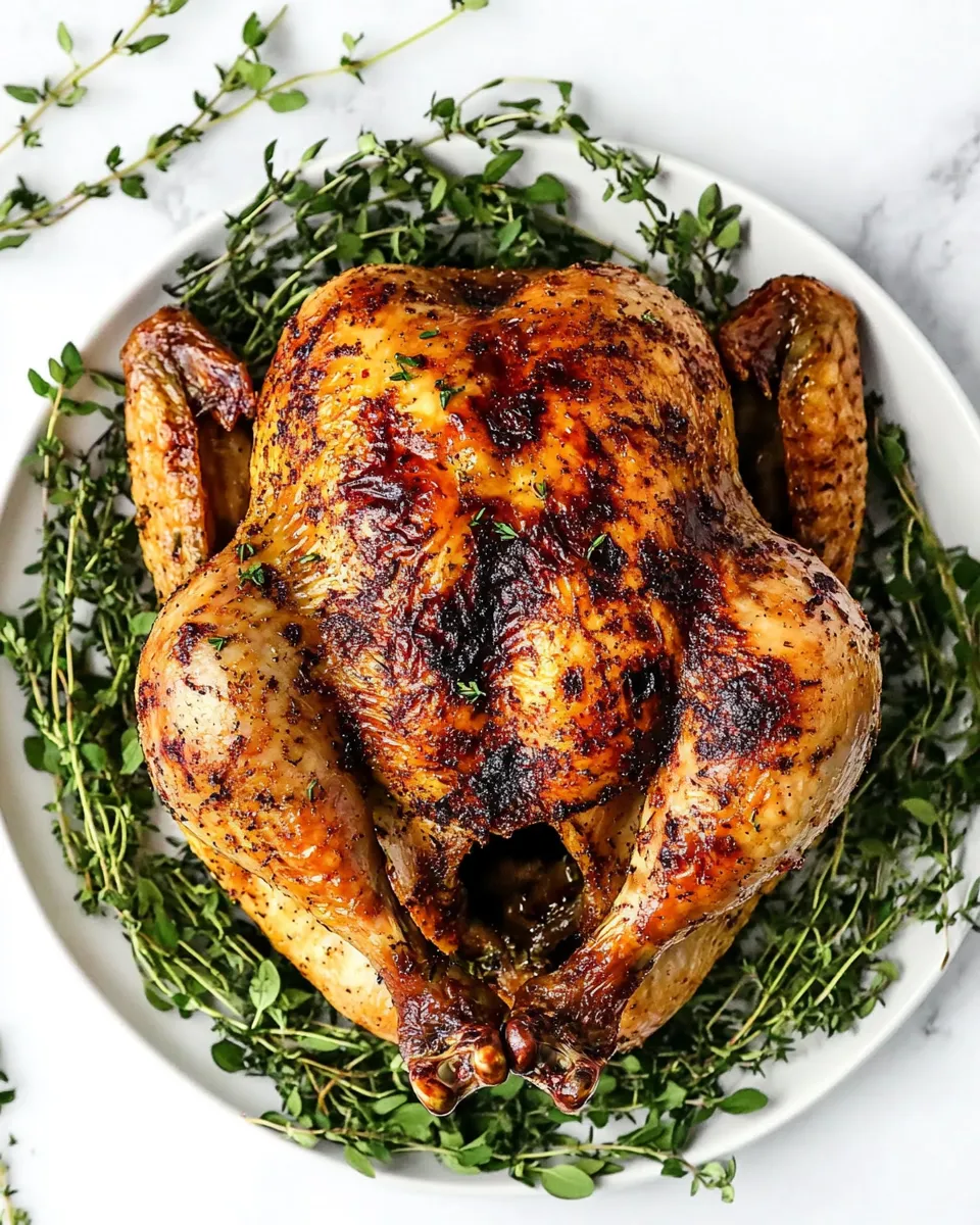 Delicious Air Fryer Whole Roast Chicken recipe photo