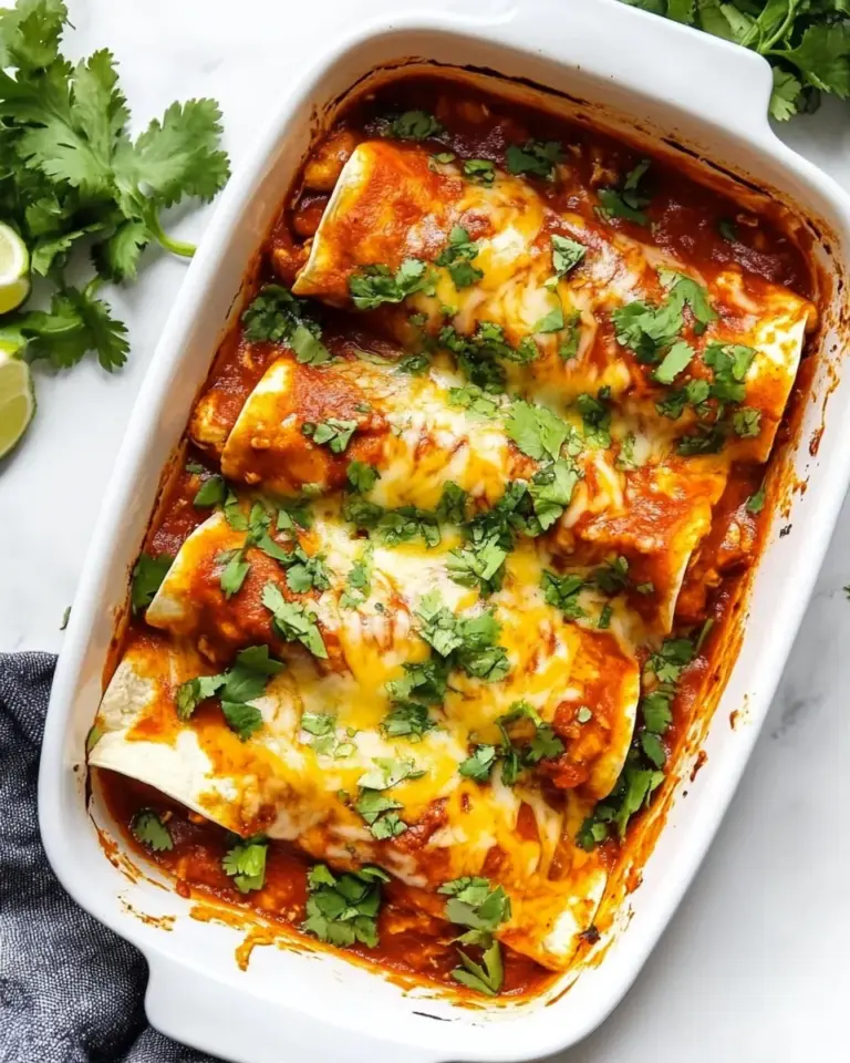 Homemade Amazing Homemade Chicken Enchiladas photo