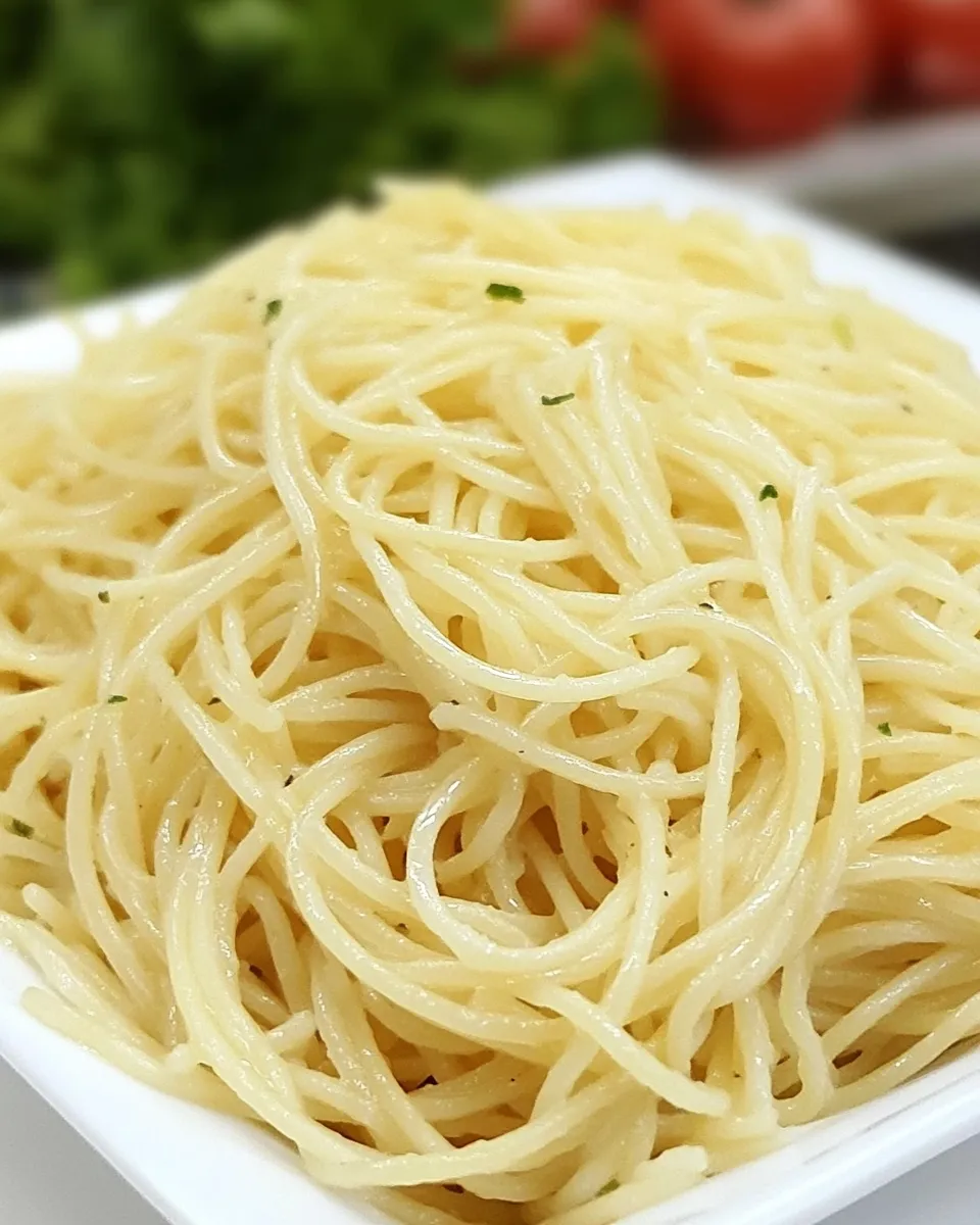 Classic Angel Hair Aglio Olio by Emeril Lagasse image