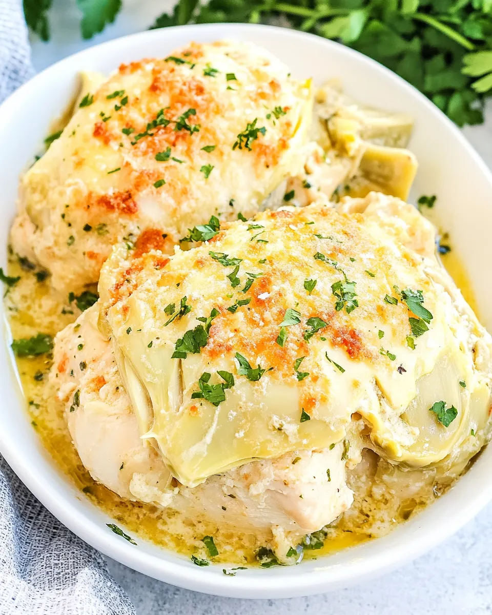 Easy Artichoke Chicken (Low-Carb & Keto-Friendly) photo
