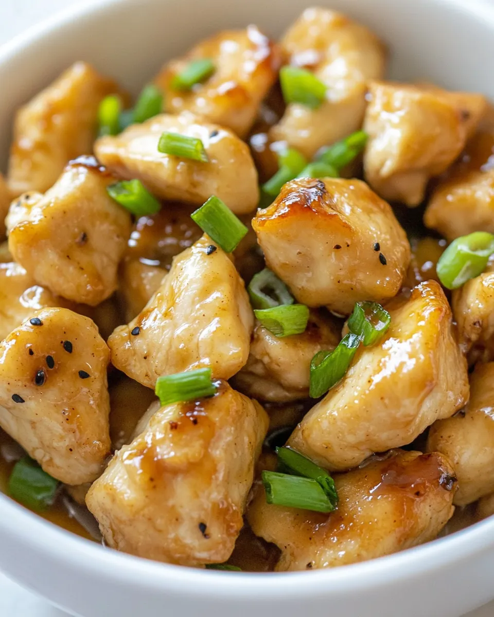 Homemade Asian Air Fryer Chicken Bites photo