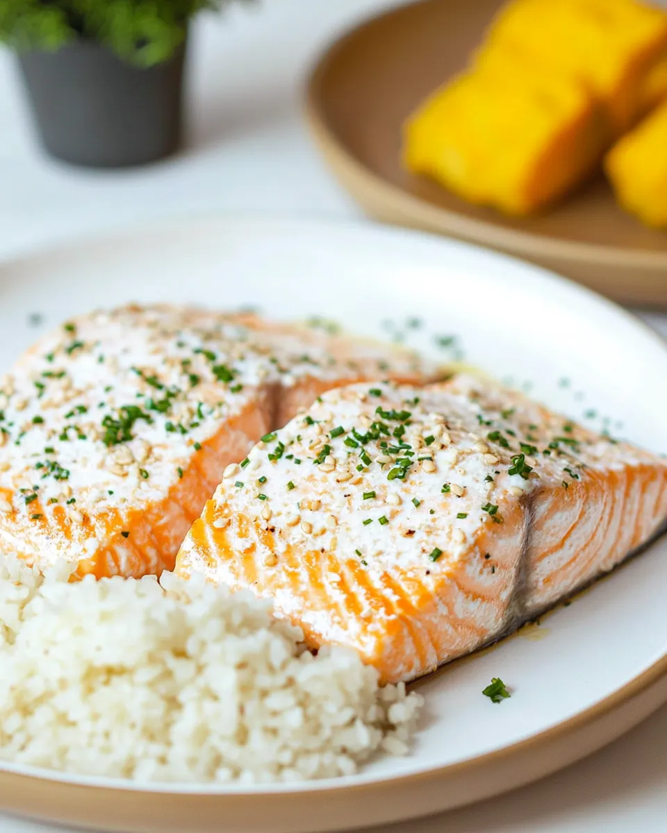 Classic Asian Baked Salmon Recipe image