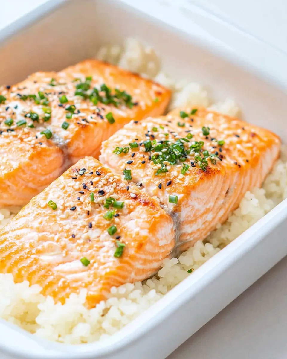 Delicious Asian Baked Salmon Recipe dish photo