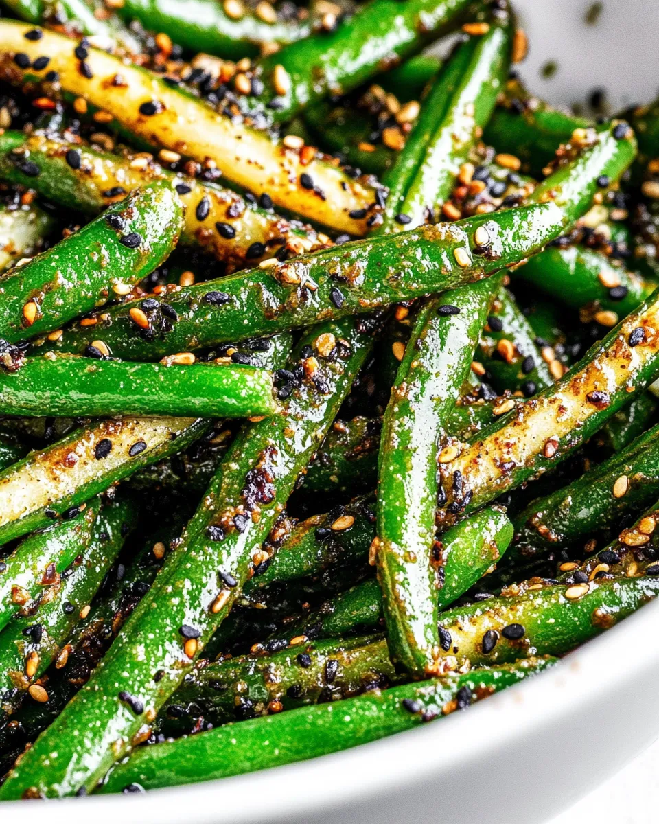 Easy Asian Green Beans recipe image