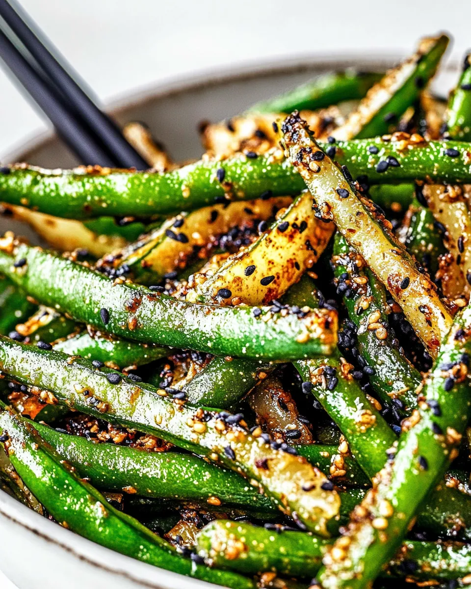 Delicious Asian Green Beans dish photo
