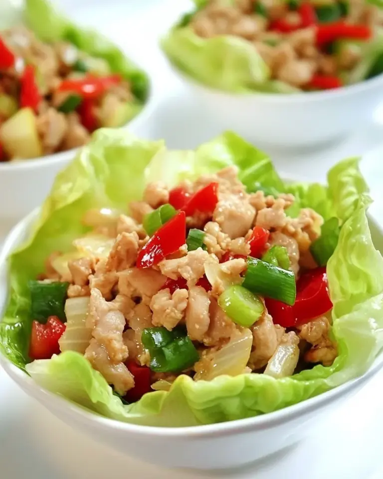Homemade Asian Ground Chicken Cups recipe photo