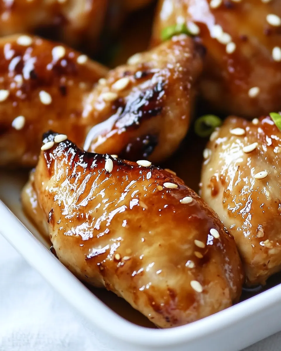 Homemade Asian Honey Garlic Chicken recipe photo