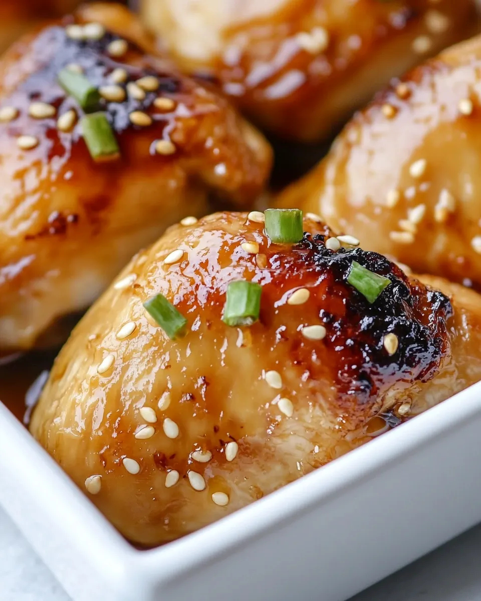 Delicious Asian Honey Garlic Chicken picture