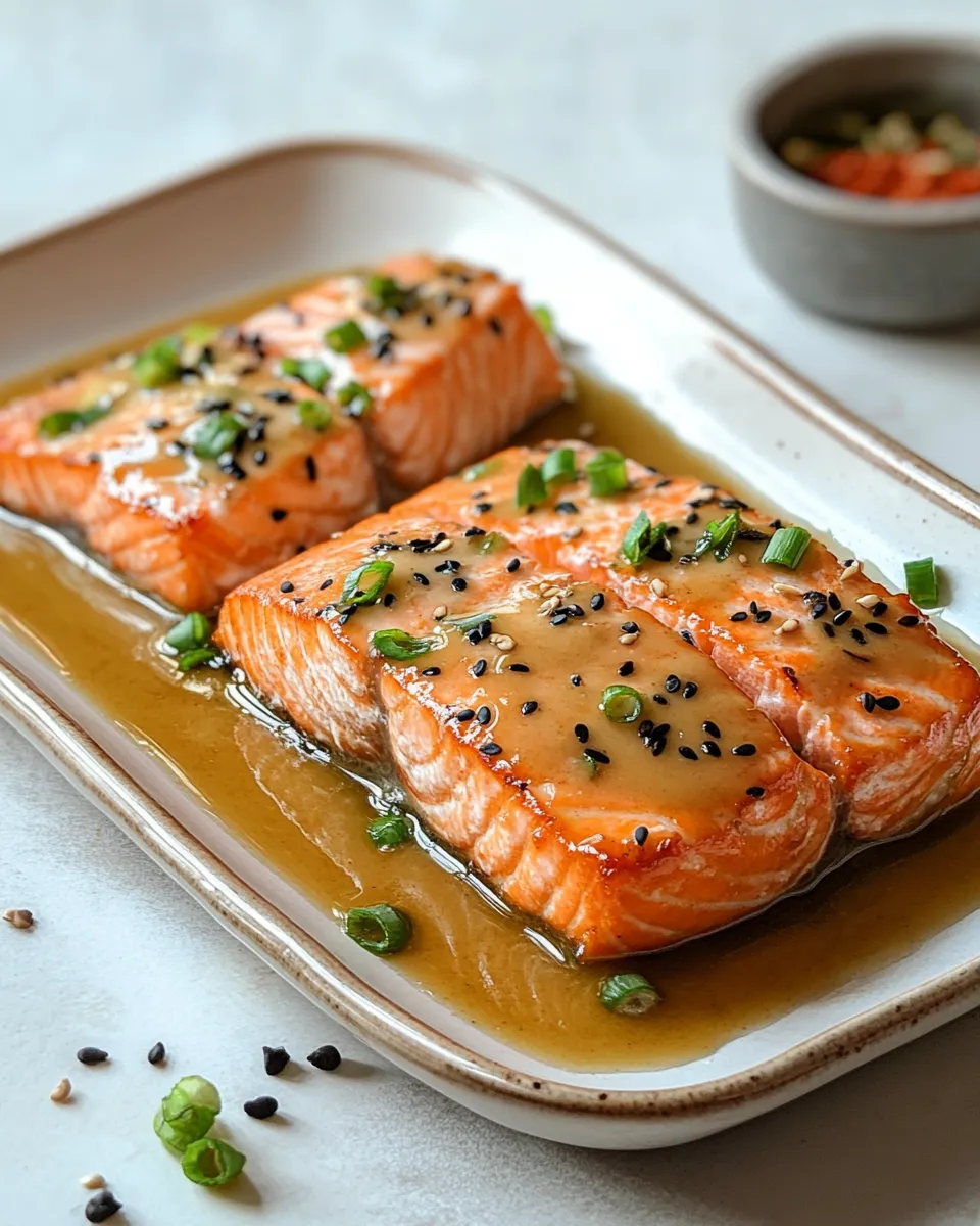 Homemade Asian Salmon (With Soy And Ginger) photo