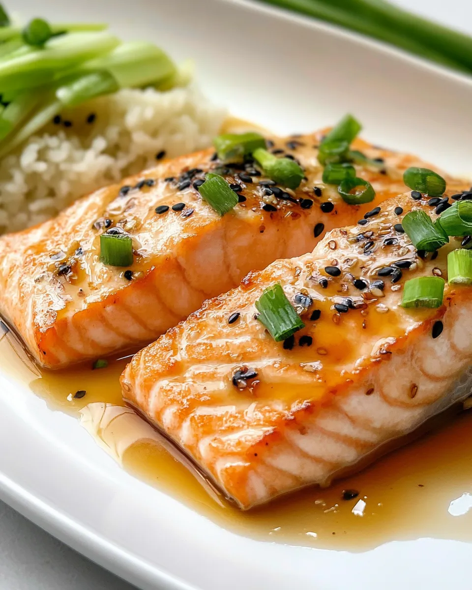 Easy Asian Salmon (With Soy And Ginger) recipe photo