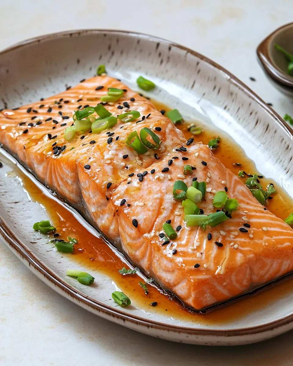 Delicious Asian Salmon (With Soy And Ginger) dish photo