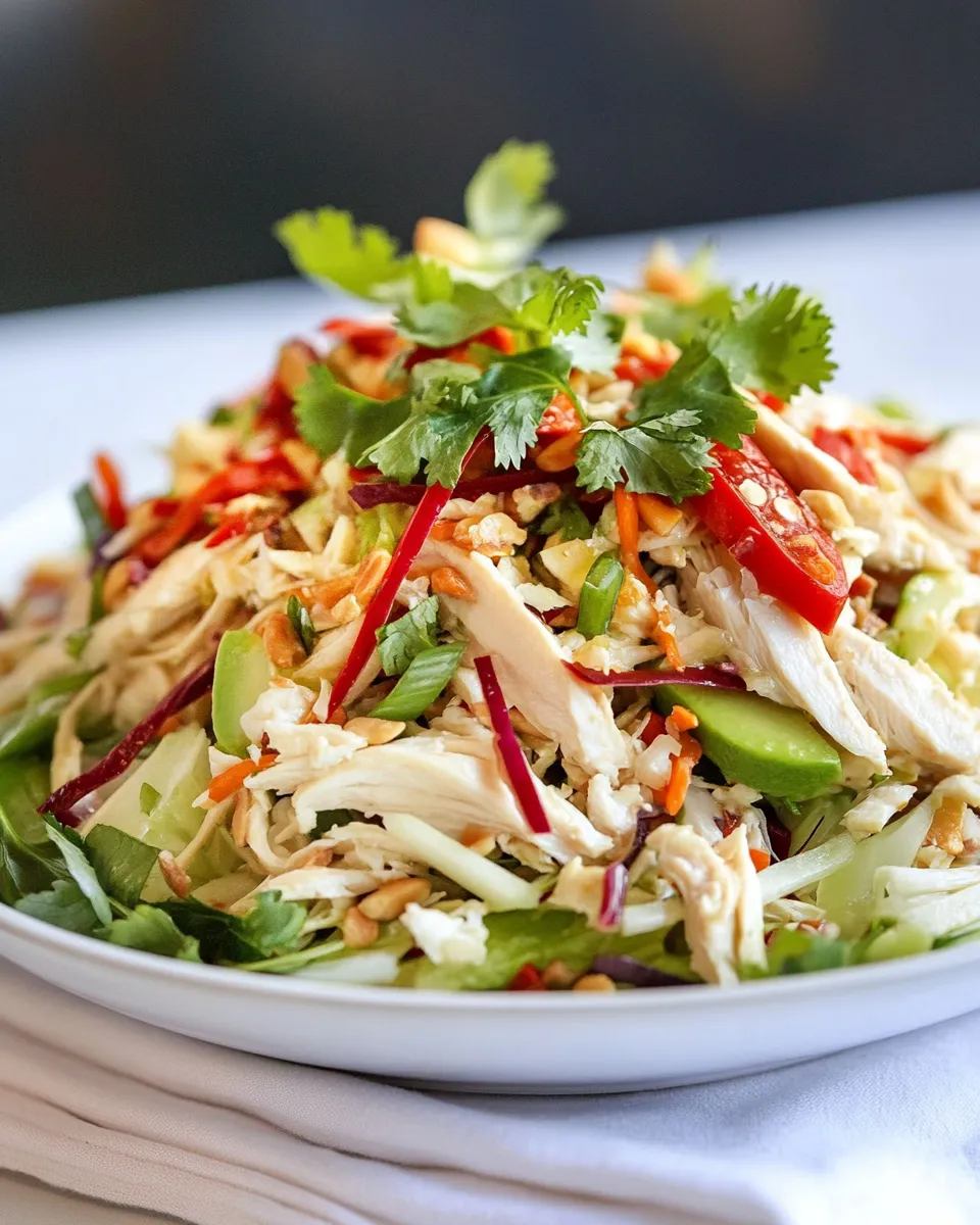 Classic Asian Turkey Salad dish photo