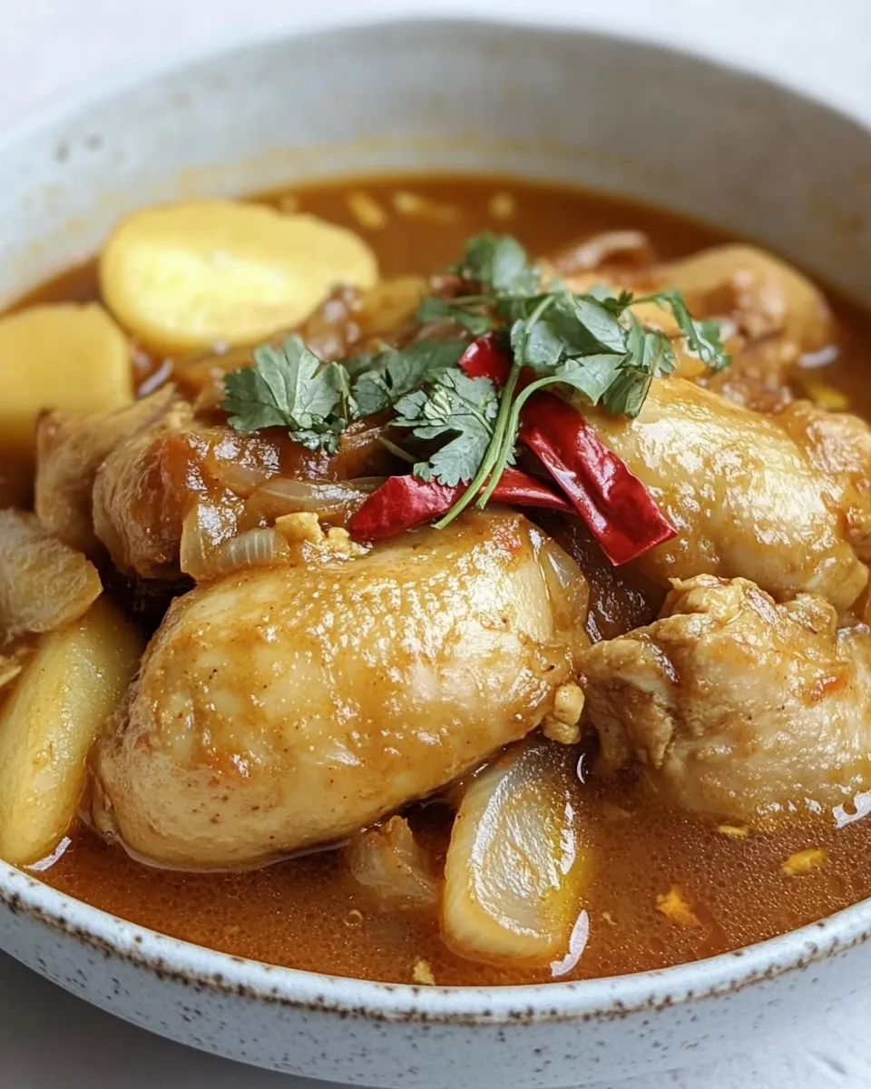 Easy Authentic Massaman Chicken Curry recipe photo
