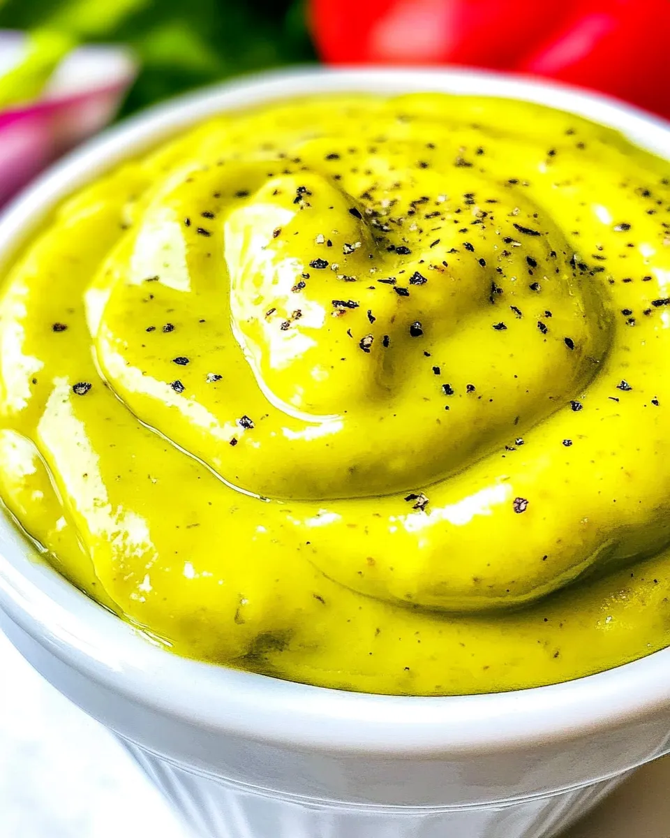 Easy Avocado and Greek Yogurt Dressing recipe photo