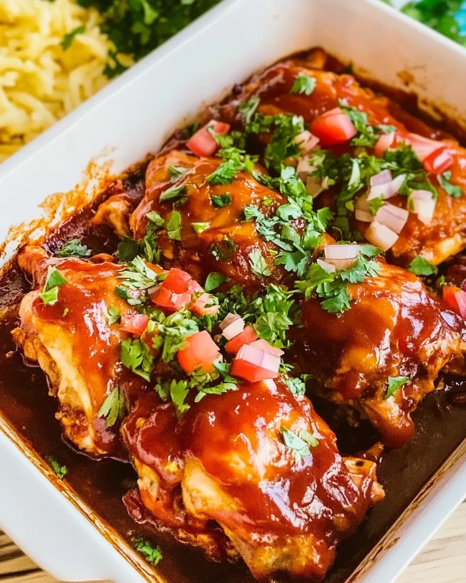 Easy BBQ Chicken Bake recipe photo