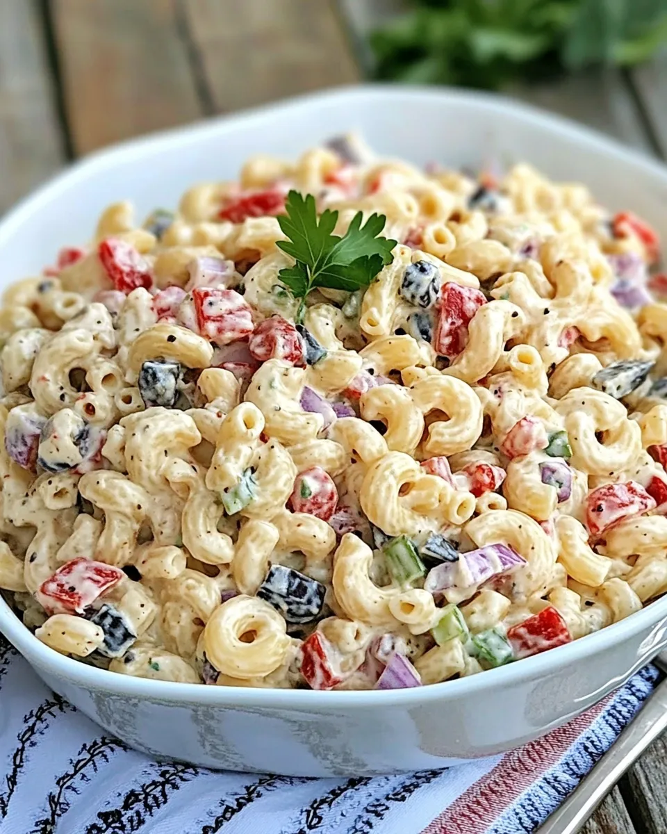 Classic BEST Macaroni Salad image