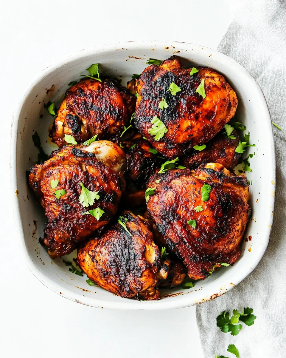 Easy Baked Boneless Chicken Thighs recipe image