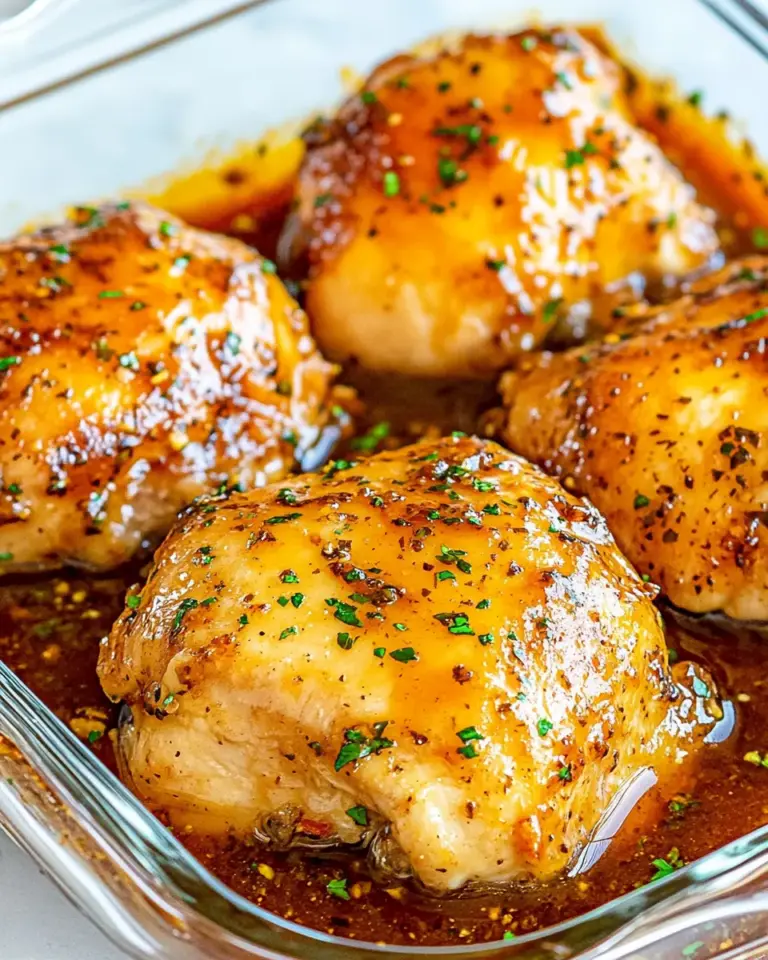 Homemade Baked Brown Sugar Italian Chicken photo