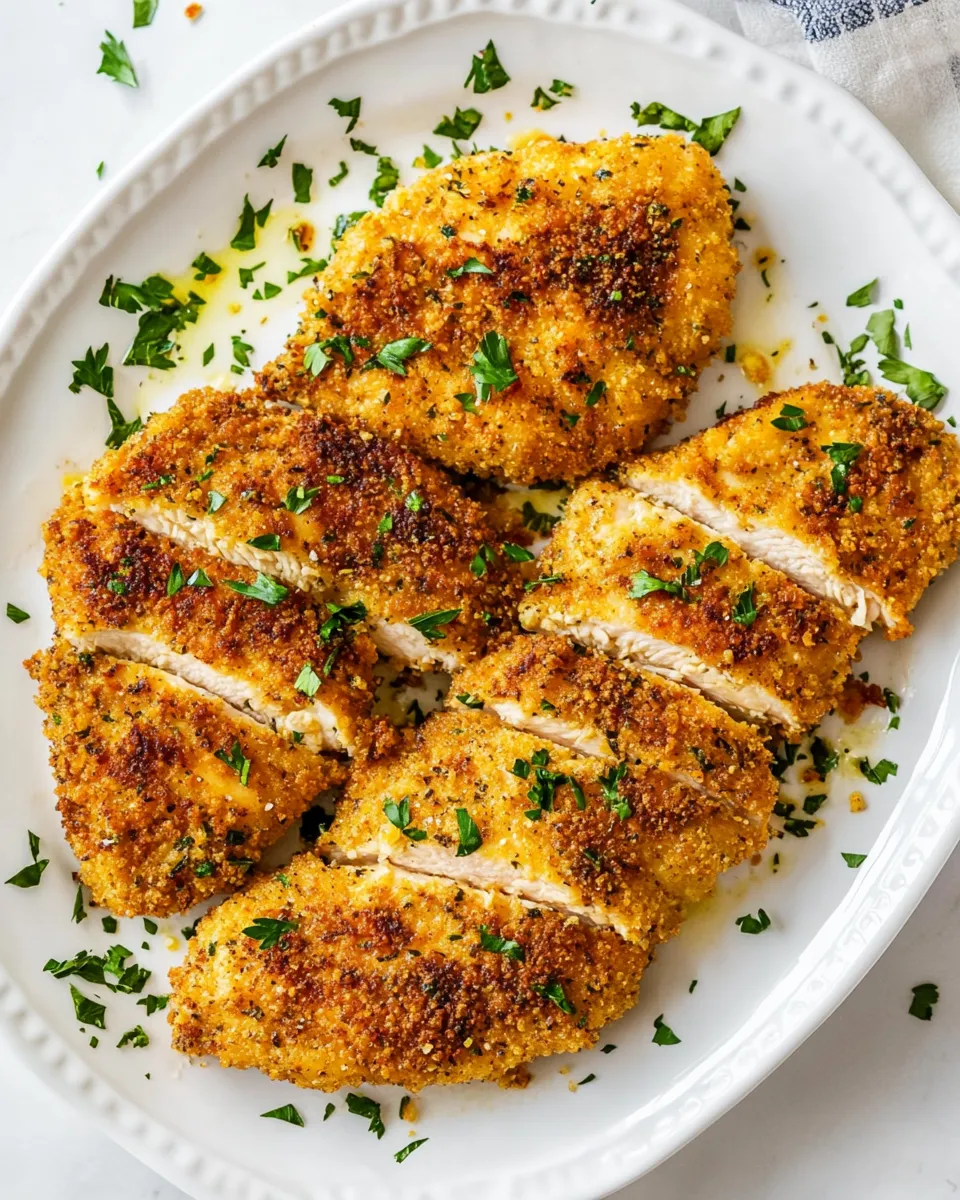 Classic Baked Chicken Cutlets image
