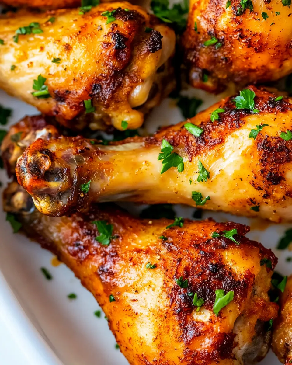 Easy Baked Chicken Legs recipe photo