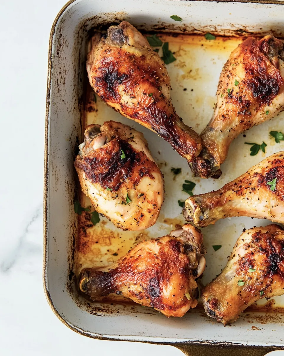 Classic Baked Chicken Legs (Chicken Drumsticks) dish photo