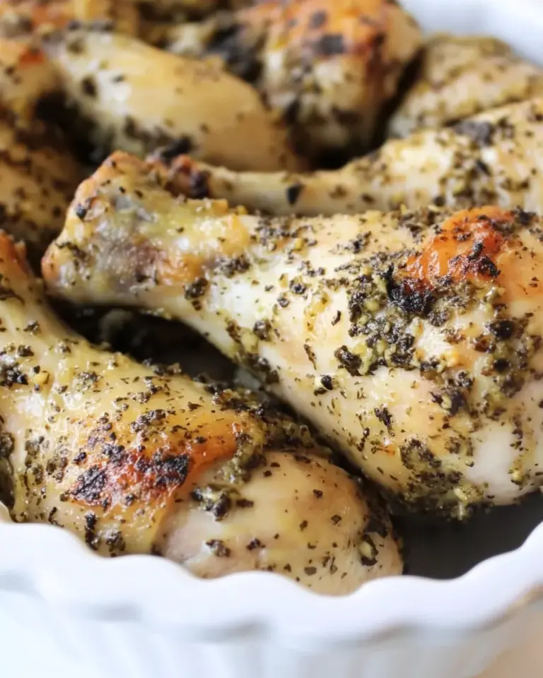 Easy Baked Chimichurri Chicken Drumsticks photo