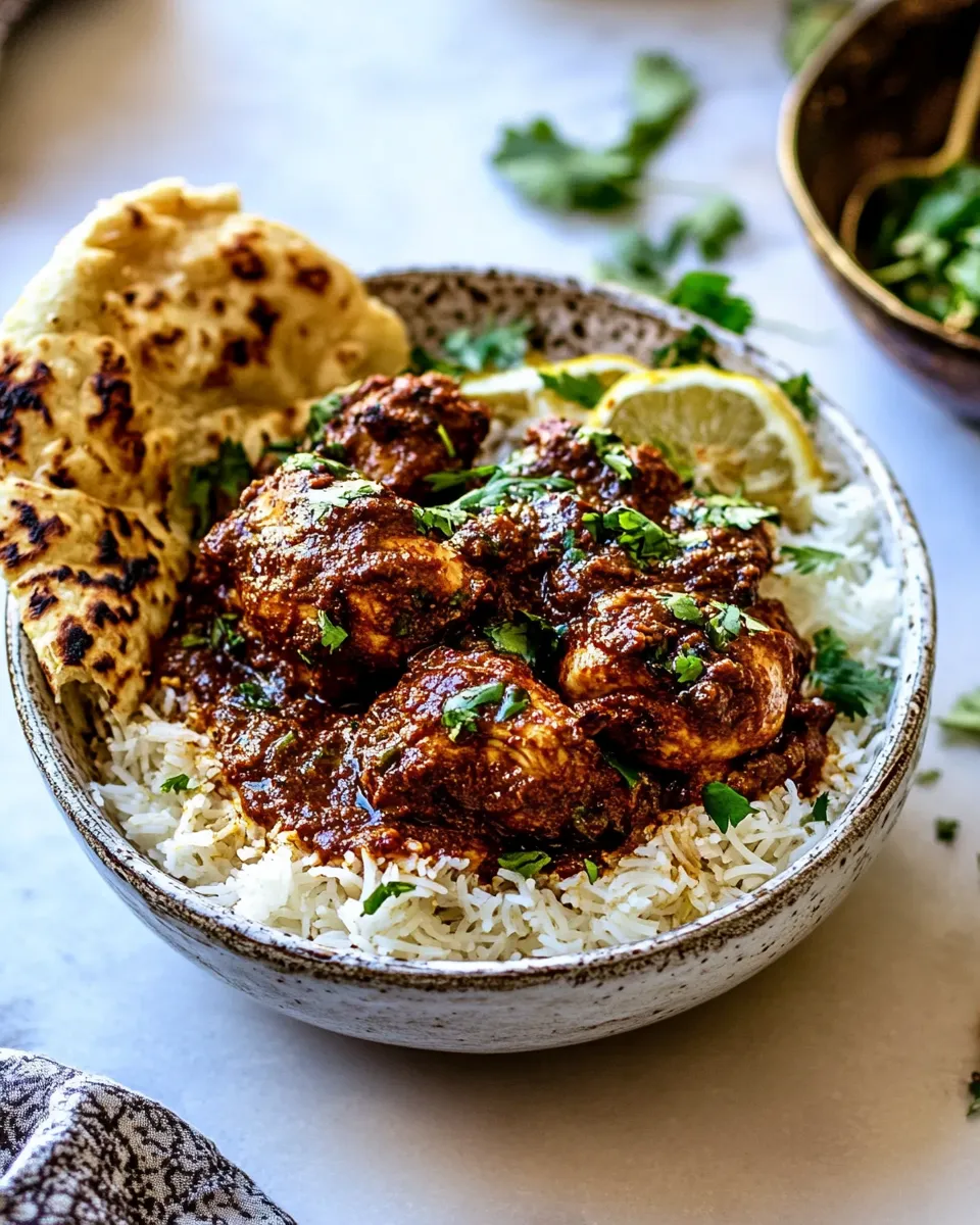 Homemade Baked Coconut Chicken Tikka Masala. recipe photo
