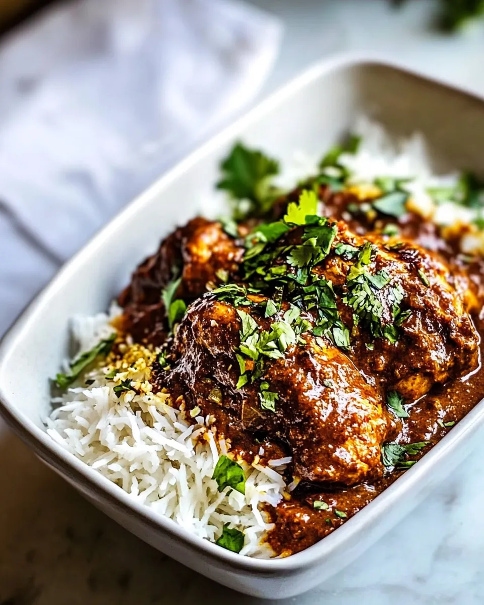 Delicious Baked Coconut Chicken Tikka Masala. picture