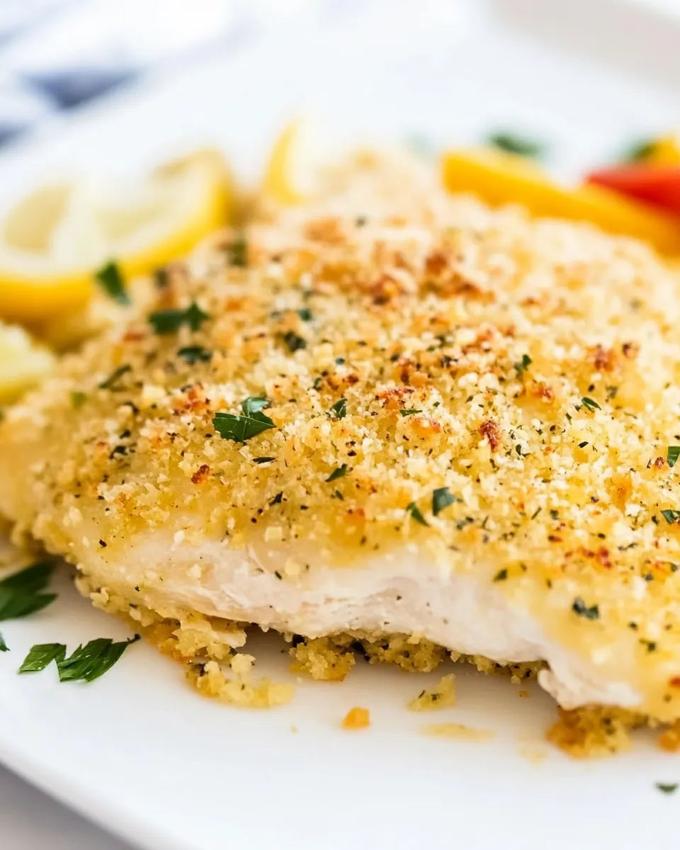 Delicious Baked Parmesan-Crusted Chicken image