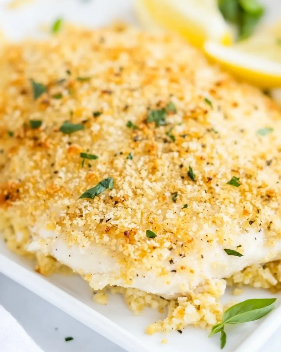 Homemade Baked Parmesan-Crusted Chicken dish photo