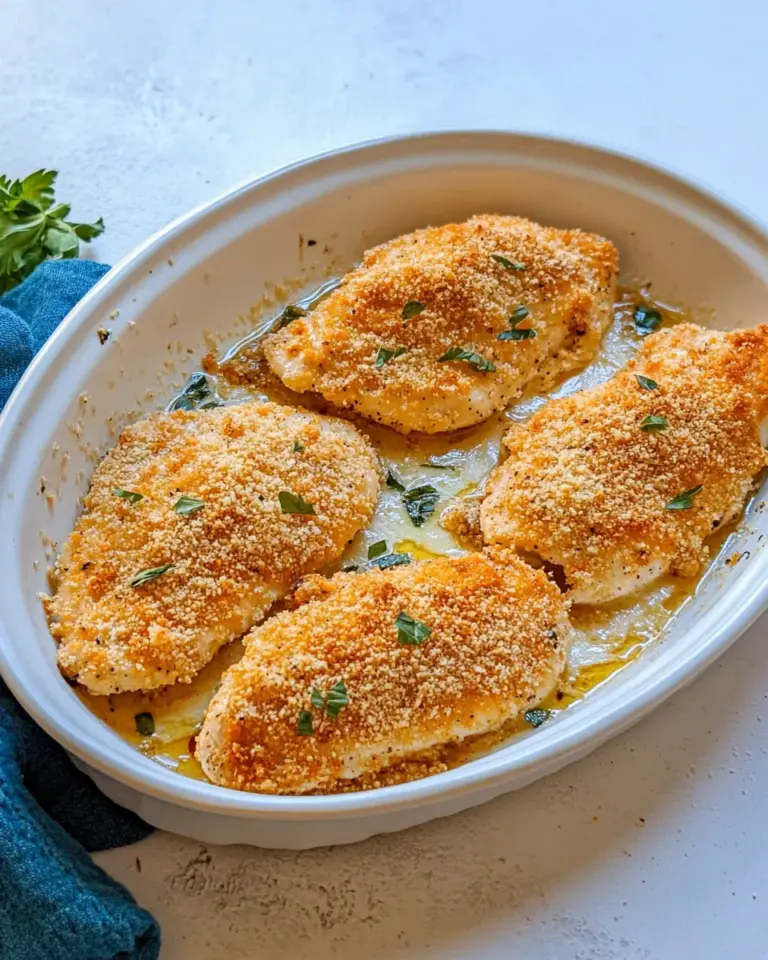 Easy Baked Parmesan Caesar Chicken photo
