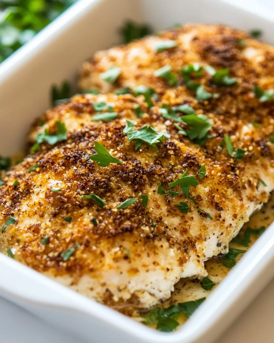 Delicious Baked Ranch Chicken image