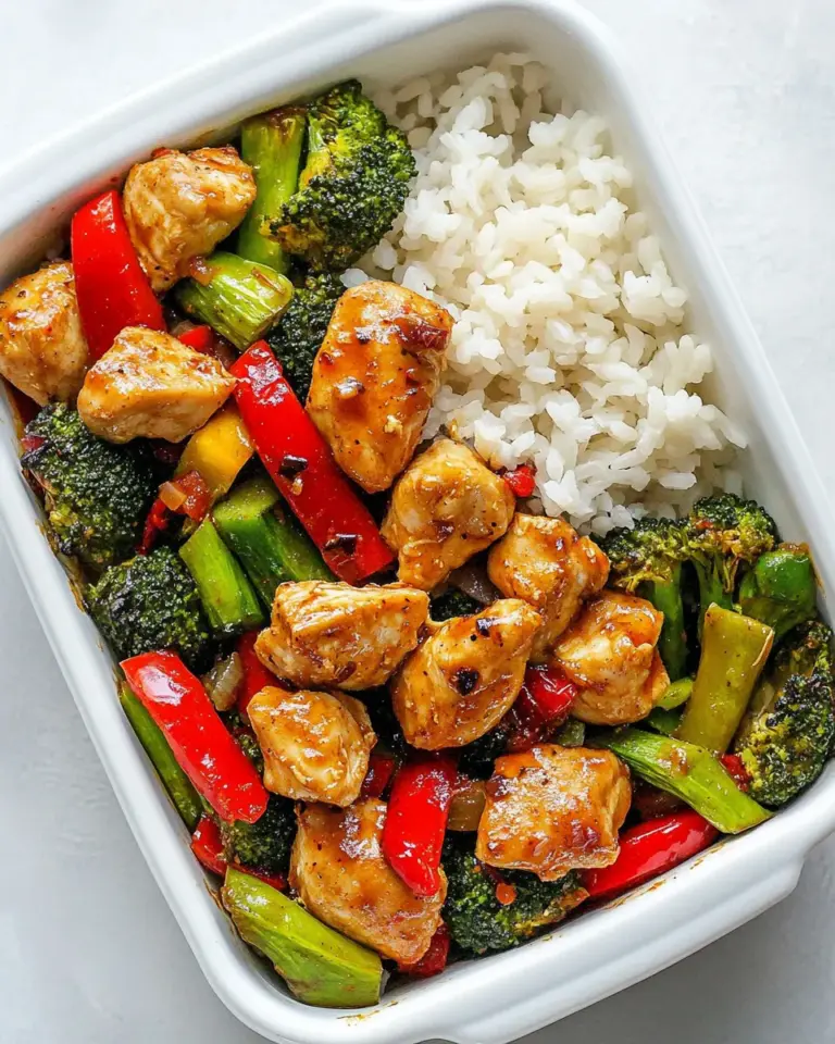 Homemade Baked Sweet Chili Chicken & Veggies photo