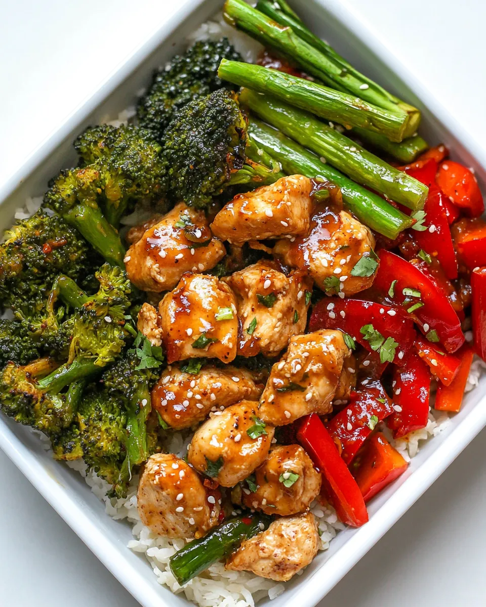 Easy Baked Sweet Chili Chicken & Veggies recipe photo