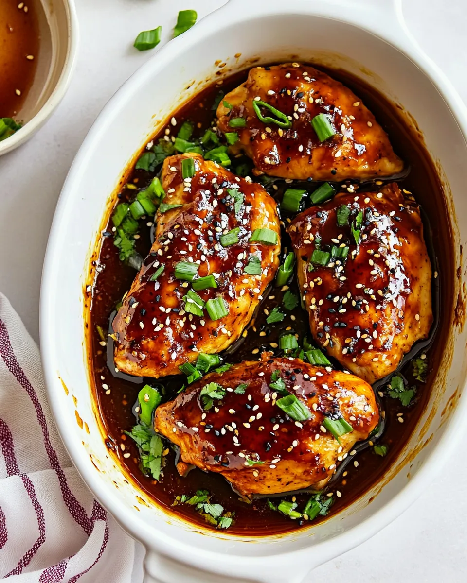 Homemade Baked Teriyaki Chicken photo