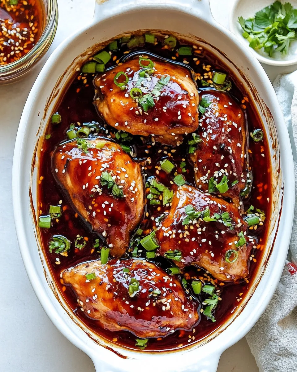 Delicious Baked Teriyaki Chicken image